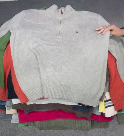 Preloved Ralph Lauren Knitwear Grade A/B/C for Resale - 5 Piece