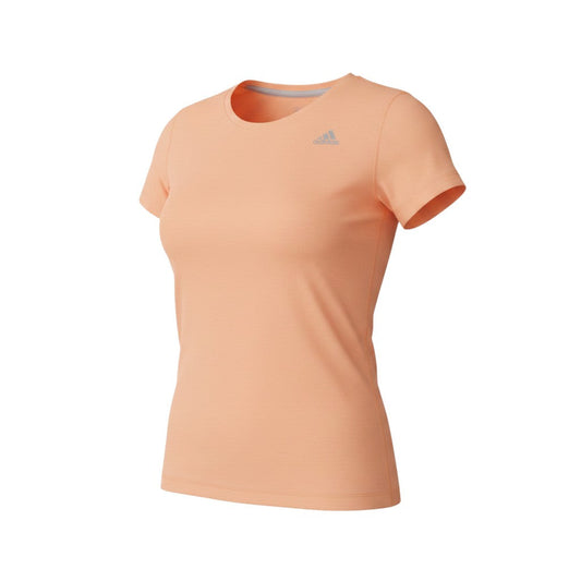 Adidas Womens Orange Climalite Prime Tee M Moisture Wicking T-Shirt