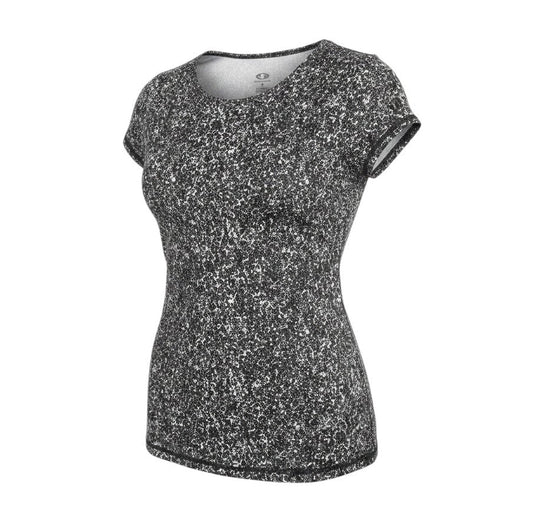 Athletic Works Womens Black   Basic T-Shirt Size S