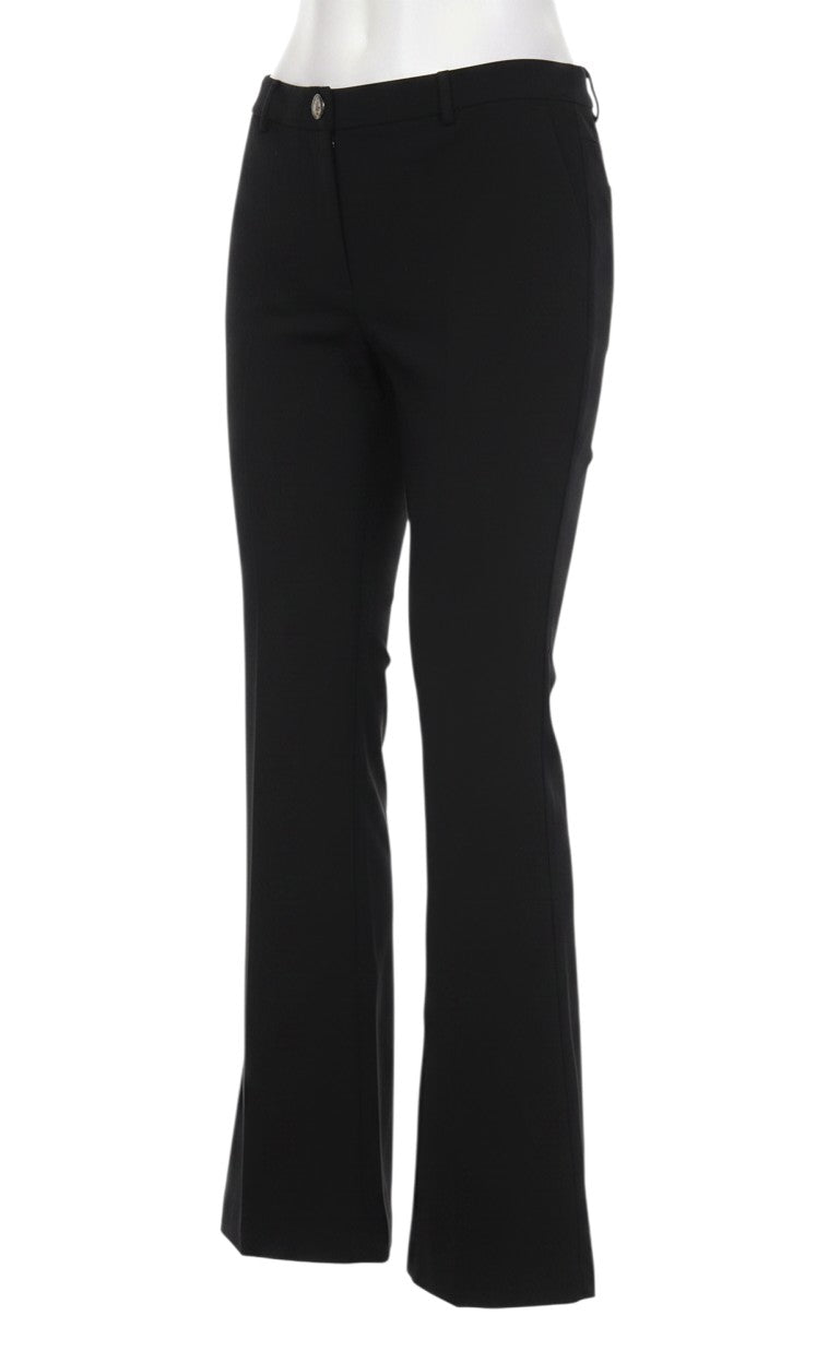 M&S Women’s Black UK 18 Regular Flared Tailored Work Trousers