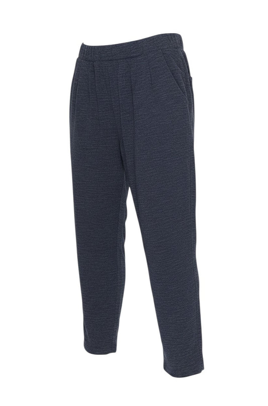 White Stuff Women’s Blue UK 8 Tapered Jogger Trousers Elastic Waist