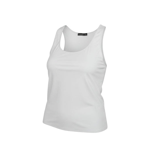 Boohoo Womens White   Basic Tank Size 12
