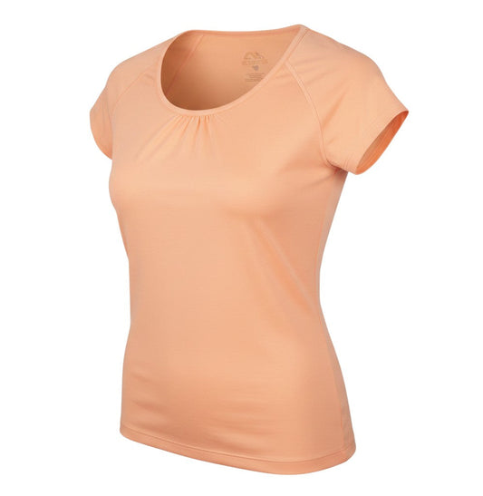 Active Women Orange Short Sleeve Top Size 12