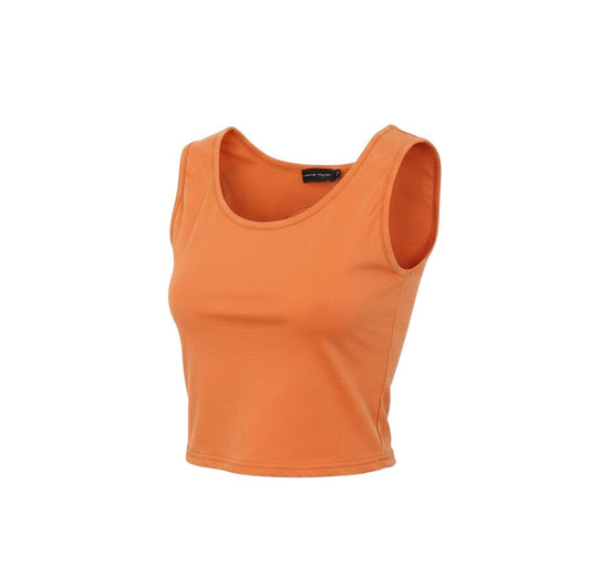 Tone Two Womens Orange   Basic Tank Size XL