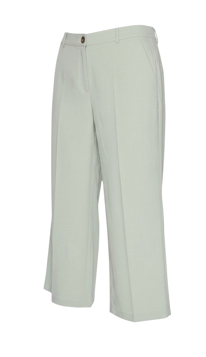 Marks & Spencer Collection Women’s Green Size 20 Wide-Leg Dress Trousers