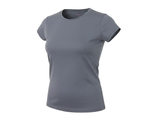 Prewornwholesale Peter Storm women's grey short-sleeve crew neck polyester activewear t-shirt