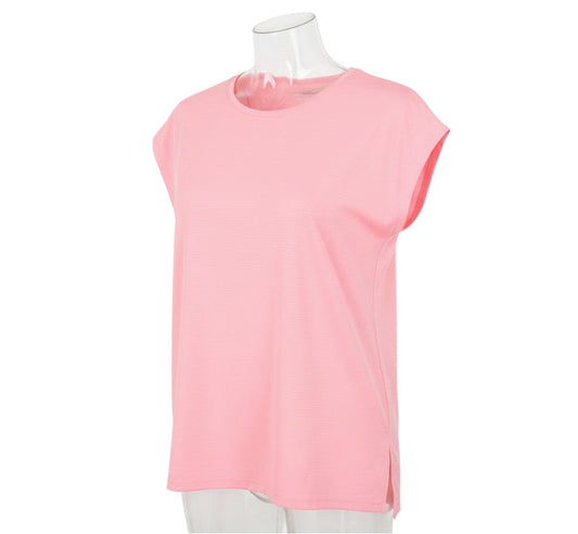 Dunnes Stores Womens Pink  Polyester Basic T-Shirt Size L Round Neck Pullover