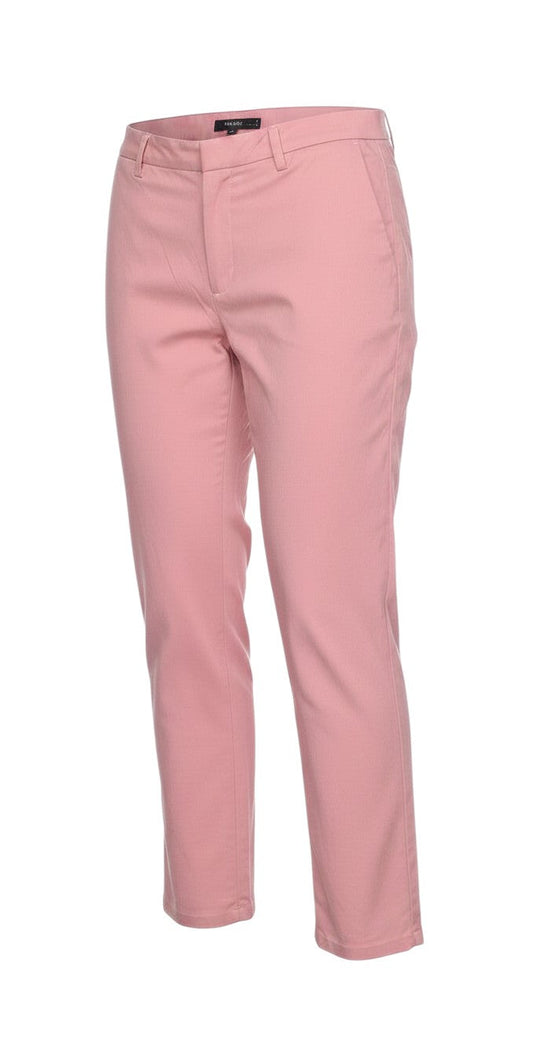M&S Women Pink UK 16 The Mia Slim Tapered Tailored Trousers