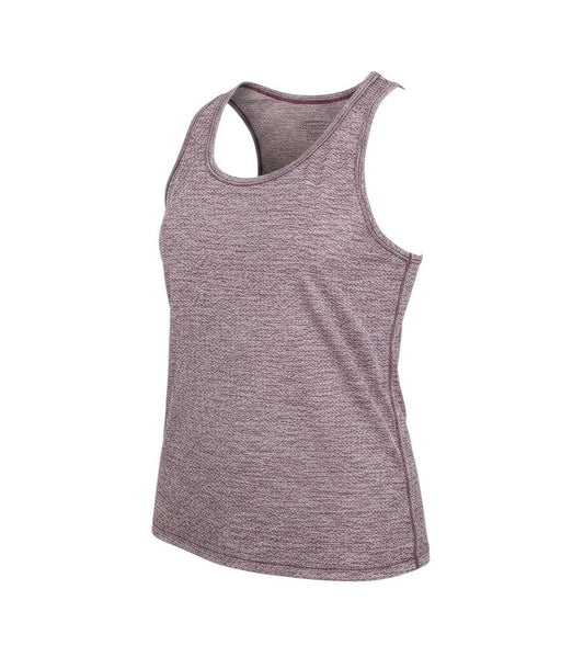 Dunnes Stores Womens Purple Geometric 100% Polyester Basic Tank Size 8 Scoop Neck Pullover