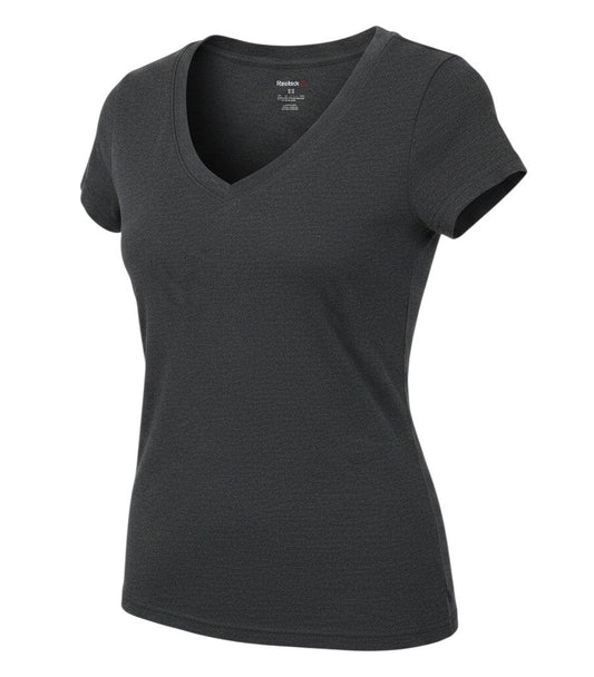Reebok Womens Grey   Basic T-Shirt Size XS