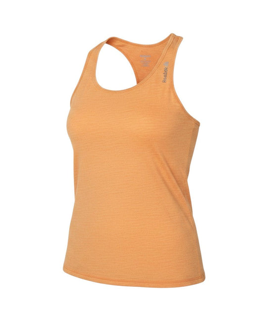 Reebok Womens Orange   Basic Tank Size S  - Open Back