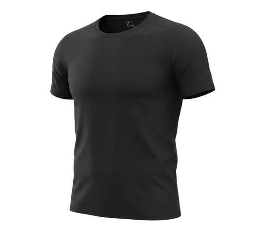 Zella Unisex Black T-Shirt L - Athletic Fit