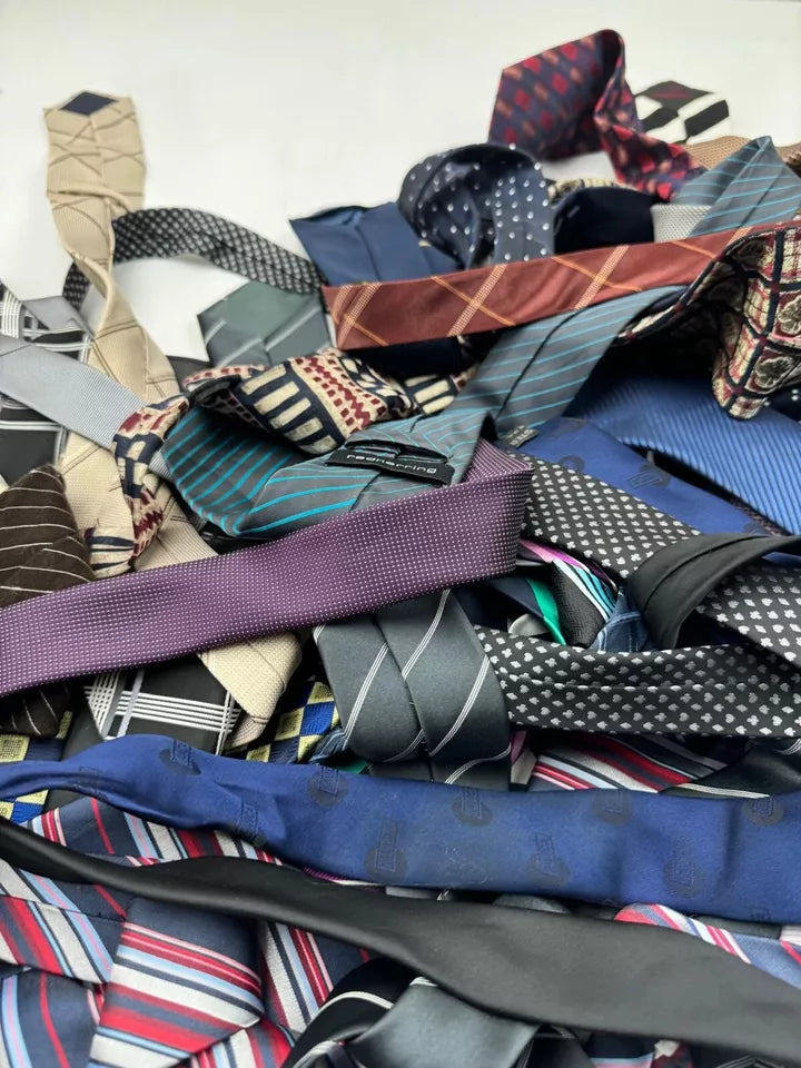 Wholesale Branded Used Tie Bundle 10 Kilos About 300-400 Mens Ties