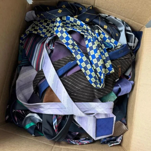 Wholesale Branded Used Tie Bundle 10 Kilos About 300-400 Mens Ties